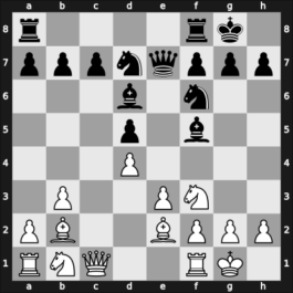 1954 Kiev ch-URS – Round 1 – Nezhmetdinov, Rashid – 1/2-1/2 – Averbakh, Yuri L – G150