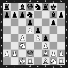1954 Leningrad – Round 1 – Koginov V – 1-0 – Aronson, Lev – G6