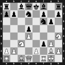 1954 Leningrad – Round 1 – Borisenko, Georgy K – 1-0 – Usov, Aleksandr – G7