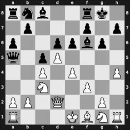 1954 Leningrad – Round 1 – Zamikhovsky, Abram – 1/2-1/2 – Spassky, B. – G11