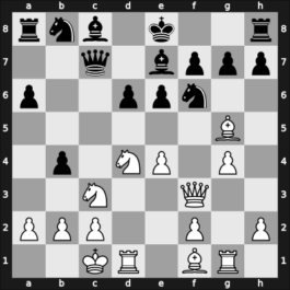 1954 Leningrad – Round 1 – Geller, Efim P – 0-1 – Spassky, Boris V. – G15