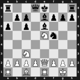 1954 Leningrad RUS – Round 1 – Gufeld, Eduard – 0-1 – Tal, Mikhail – G6