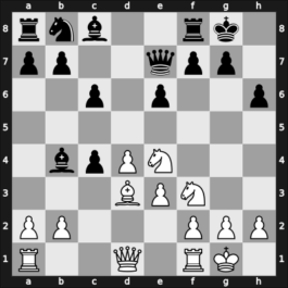 1954 Leningrad ch22-SU sf – Round 1 – Chekhover, Vitaly – 1-0 – Kondratiev, Pavel E – G3