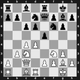 1954 Leningrad ch22-SU sf – Round 1 – Kholmov, Ratmir D – 0-1 – Lutikov, Anatoly S – G4