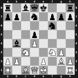 1954 Leningrad ch22-SU sf – Round 4 – Skotorenko, Vasily G – 0-1 – Zurakhov, Vladlen Y – G17