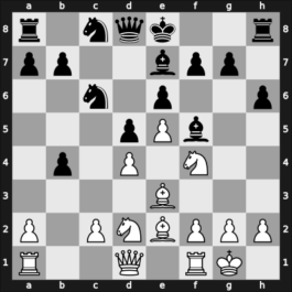 1954 Leningrad ch22-SU sf – Round 15 – Klaman, Konstantin Mikhailovich – 1/2-1/2 – Shamkovich, Leonid – G45