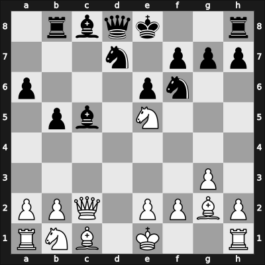 1954 Leningrad master – Round ? – Krogius, Nikolai V – 0-1 – Gusev, Nikolay N – G9