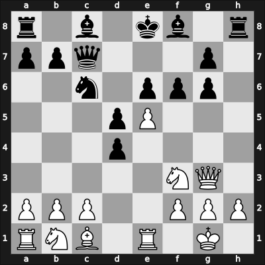 1954 Leningrad master – Round ? – Estrin, Yakov – 1/2-1/2 – Khasin, Alexander – G20