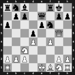 1954 Liberation – Round 5 – Matanovic, Aleksandar – 1-0 – Czerniak, Moshe – G11