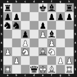 1954 Liberation – Round 7 – Joppen, Ernst – 1/2-1/2 – Trifunovic, Petar – G15