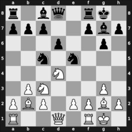 1954 Liberation – Round 7 – Pirc, Vasja – 1/2-1/2 – Pilnik, Herman – G16