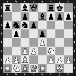 1954 Liberation – Round 9 – Pilnik, Herman – 1/2-1/2 – Djurasevic, Bozidar – G18