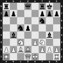 1954 Lodz ch POL – Round 4 – Grynfeld, Ignacy – 1/2-1/2 – Sliwa, Bogdan – G2