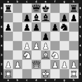 1954 Lodz ch POL – Round 8 – Brzozka, Stefan – 1/2-1/2 – Sliwa, Bogdan – G6