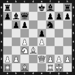 1954 Lodz ch POL – Round 16 – Makarczyk, Kazimierz – 1-0 – Rozanski, Boleslaw – G12
