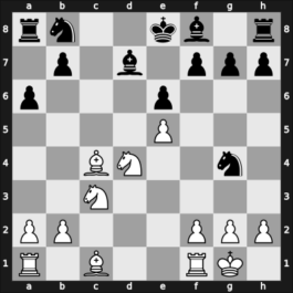 1954 Mar del Plata – Round 1 – Castillo Larenas, Mariano – 1/2-1/2 – Cruz, Walter – G4