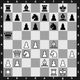 1954 Mar del Plata – Round 1 – Bauza, Lorenzo – 0-1 – Najdorf, Miguel – G9