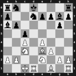 1954 Mar del Plata – Round 3 – Eliskases, Erich – 1-0 – Jauregui, Carlos – G21