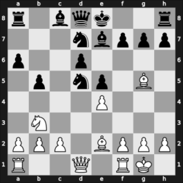 1954 Mar del Plata – Round 3 – Alonzo Salomon, Jose Luis – 1/2-1/2 – Cruz, Walter – G30