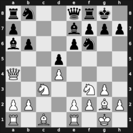 1954 Mar del Plata – Round 8 – Castillo Larenas, Mariano – 1/2-1/2 – Maderna, Carlos – G64