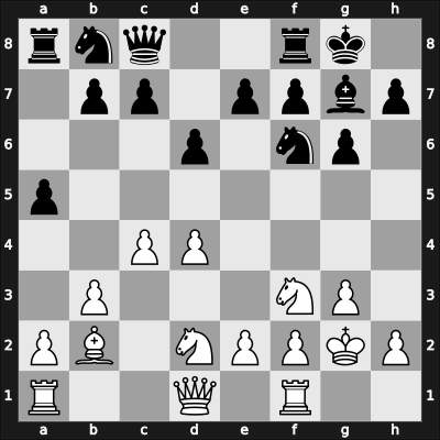 1954 Mar del Plata – Round 16 – Cruz, Walter – 1/2-1/2 – Najdorf, Miguel – G118