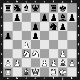 1954 Mar del Plata – Round 20 – Eliskases, Erich – 1/2-1/2 – Sanguinetti Lopez, Jose Pablo – G149