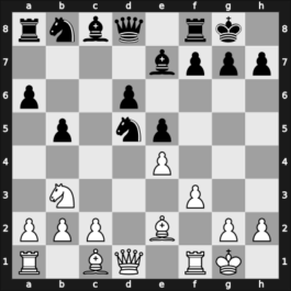1954 Mar del Plata – Round 20 – Alonzo Salomon, Jose Luis – 0-1 – Najdorf, Miguel – G151