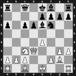 1954 Mar del Plata/B.Aires zt it-17 – Round 10 – Pilnik, Herman – 1/2-1/2 – Sanguinetti Lopez, Jose Pablo – G8