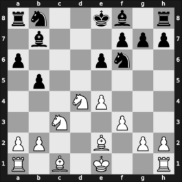 1954 Mar del Plata/B.Aires zt it-17 – Round 11 – Sanguinetti Lopez, Jose Pablo – 0-1 – Cruz, Walter – G10