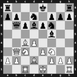 1954 Mar del Plata/B.Aires zt it-17 – Round 17 – Benko, Francisco – 1/2-1/2 – Maderna, Carlos – G14