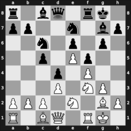 1954 Mar del Plata/B.Aires zt it-17 – Round 19 – Benko, Francisco – 1/2-1/2 – Eliskases, Erich – G18