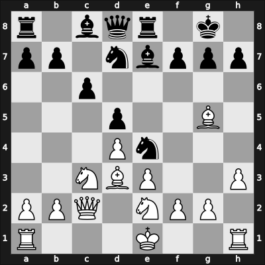 1954 Montevideo – Round 1.5 – Petrosian, Tigran A. – 1-0 – Corral, Humberto – G30