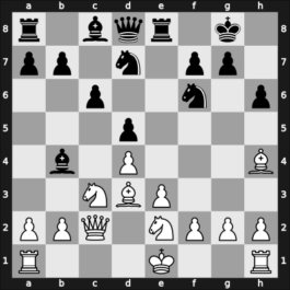 1954 Montevideo – Round 7 – Najdorf, Miguel – 1-0 – Kalkstein – G64
