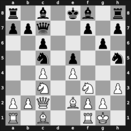 1954 Montevideo – Round 16 – Bernstein, Olivia – 1-0 – Najdorf, Miguel – G118