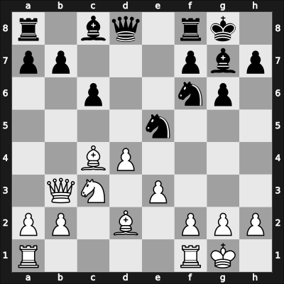 1954 Montreal Ch – Round 8 – Zalys, Ignas – 0-1 – Davis, Eddie – G8