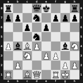 1954 Moscow training m – Round 2 – Botvinnik, Mikhail – 1-0 – Kan, Ilya A – G2