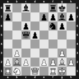 1954 Munich zt – Round 1 – Golombek, Harry – 1/2-1/2 – Wade, Robert G – G6