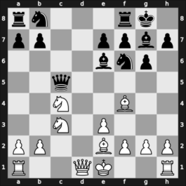 1954 Munich zt – Round 3 – Dunkelblum, Arthur – 0-1 – Wade, Robert G – G17