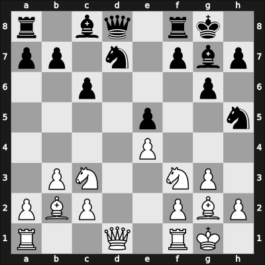 1954 Munich zt – Round 4 – Pirc, Vasja – 1/2-1/2 – Unzicker, Wolfgang – G27