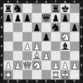 1954 Munich zt – Round 5 – Golombek, Harry – 1/2-1/2 – Pirc, Vasja – G29