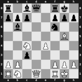 1954 Munich zt – Round 5 – Burstein, S – 1/2-1/2 – Toran Albero, Roman – G32