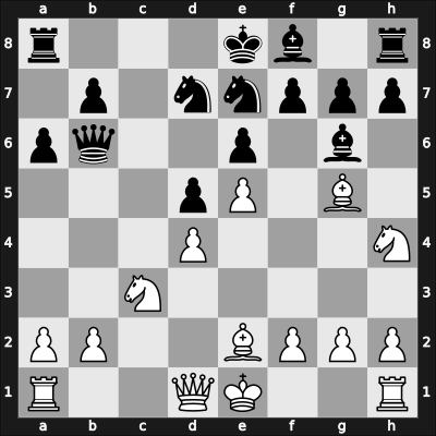1954 Munich zt – Round 8 – Unzicker, Wolfgang – 1/2-1/2 – Golombek, Harry – G50