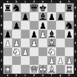 1954 Munich zt – Round 9 – Burstein, S – 0-1 – Bhend, Edwin – G56