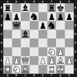 1954 Munich zt – Round 15 – Bouwmeester, Hans – 1/2-1/2 – Golombek, Harry – G96