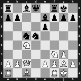 1954 Munich zt – Round 19 – Bouwmeester, Hans – 1/2-1/2 – Ribeiro, Joao Mario – G124