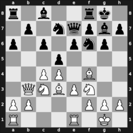 1954 Munich zt Munich GER – Round 4 – Lehmann, Karl-Heinz – 1/2-1/2 – Dunkelblum, Arthur – G4