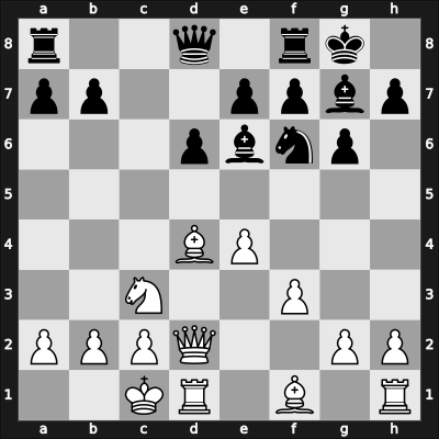 1954 New York – Round 1 – Bronstein, David I – 1-0 – Denker, Arnold S – G7