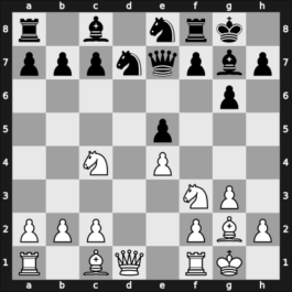 1954 New York – Round 1 – Petrosian, Tigran A. – 1/2-1/2 – Bisguier, Arthur B – G9