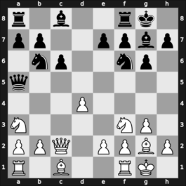 1954 New York ch-USA – Round 5 – Wachs, Saul – 1/2-1/2 – Bisguier, Arthur B – G19