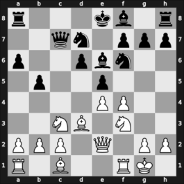 1954 New York ch-USA – Round 5 – Rossolimo, Nicolas – 1-0 – Hearst, Eliot – G21